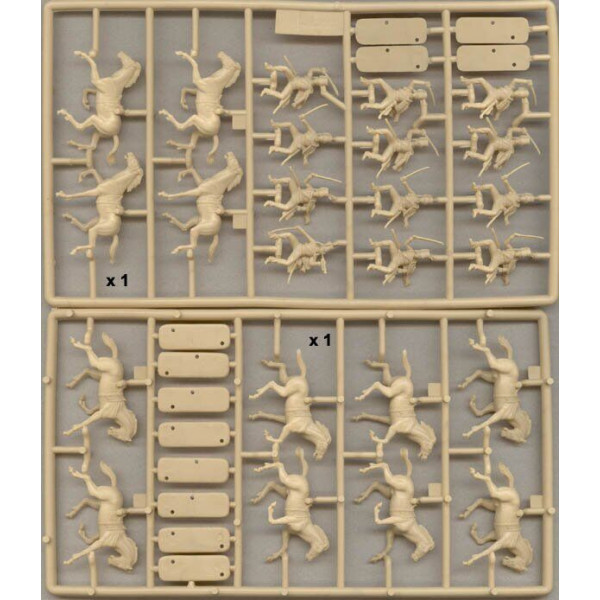 British Hussars, Crimean War 1854 1/72 Italeri  6052