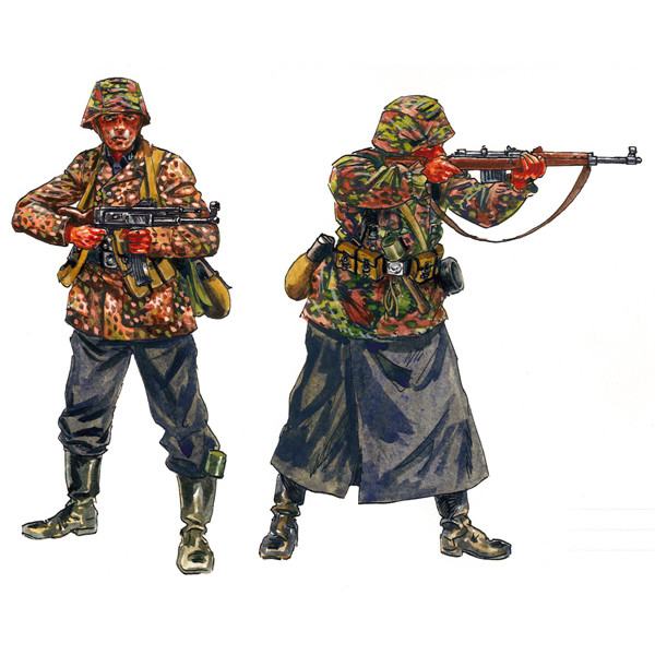 Німецькі елітні війська 1/72 Italeri 6068