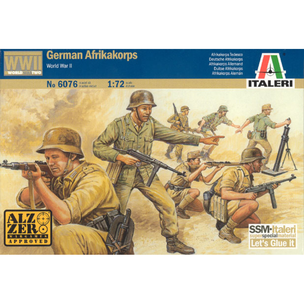 German Afrikakorps 1/72 Italeri  6076
