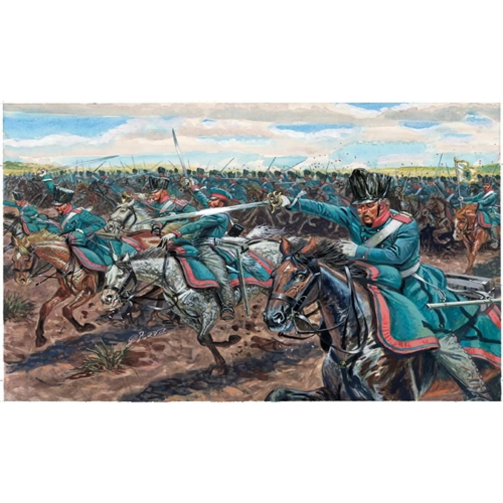 Napoleonic Prussian Cavalry 1/72 Italeri  6081