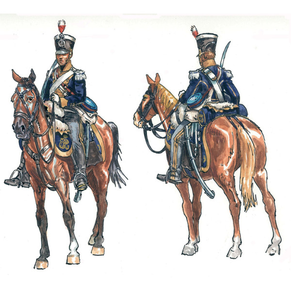 British Light Cavalry 1815 1/72 Italeri  6094