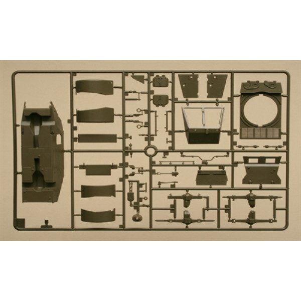 Танк T17E2 Staghound AA 1/35 Italeri  6463