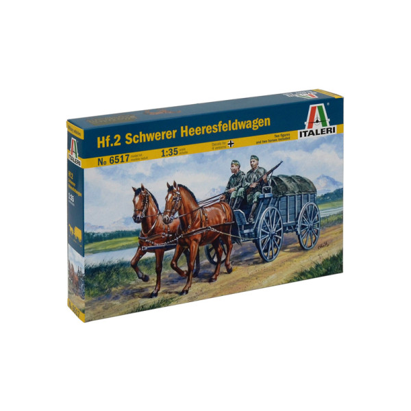 Польовий армійський фургон Hf.2 Schwerer Heeresfeldwagen 1/35 Italeri 6517