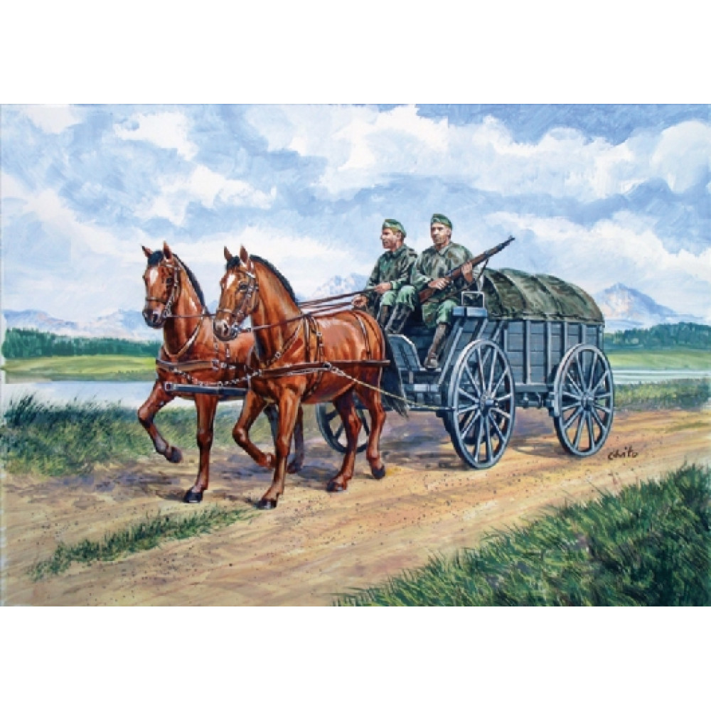 Hf.2 Schwerer Heeresfeldwagen 1/35 Italeri  6517