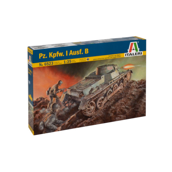 Танк  Pz. Kpfw. I Ausf. B 1/35 Italeri  6523