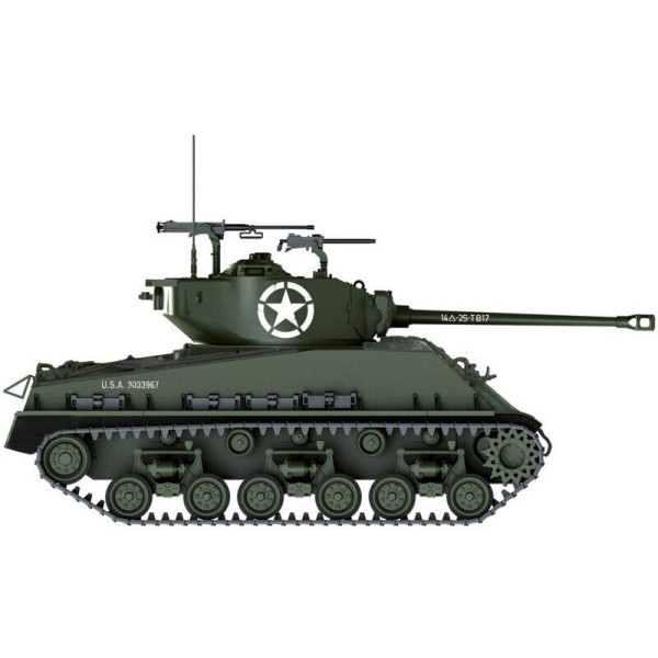 Танк M4A3E8 Sherman "FURY" 1/35 Italeri 6529