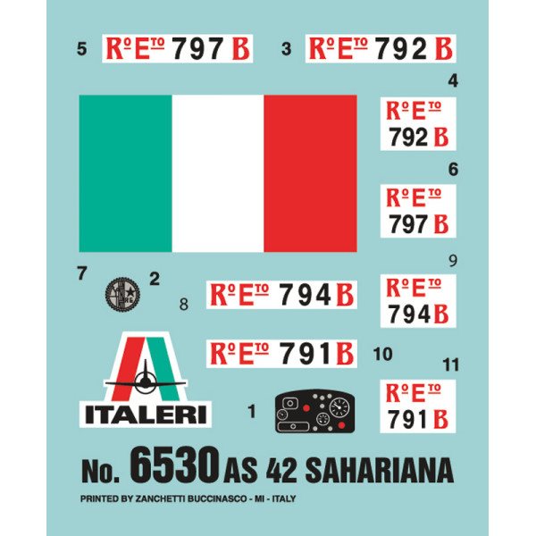 Бронеавтомобіль AS 42 Sahariana 1/35 Italeri 6530