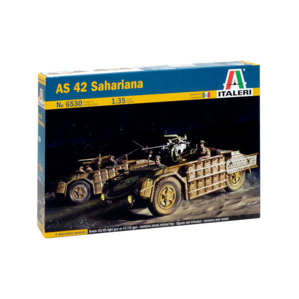 Бронеавтомобіль AS 42 Sahariana 1/35 Italeri 6530