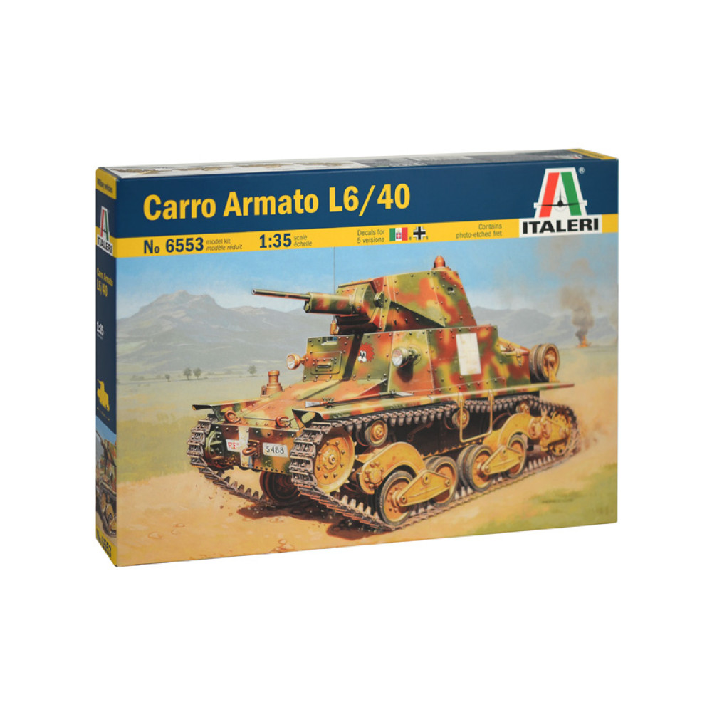 Carro Armato L6/40 1/35 Italeri  6553
