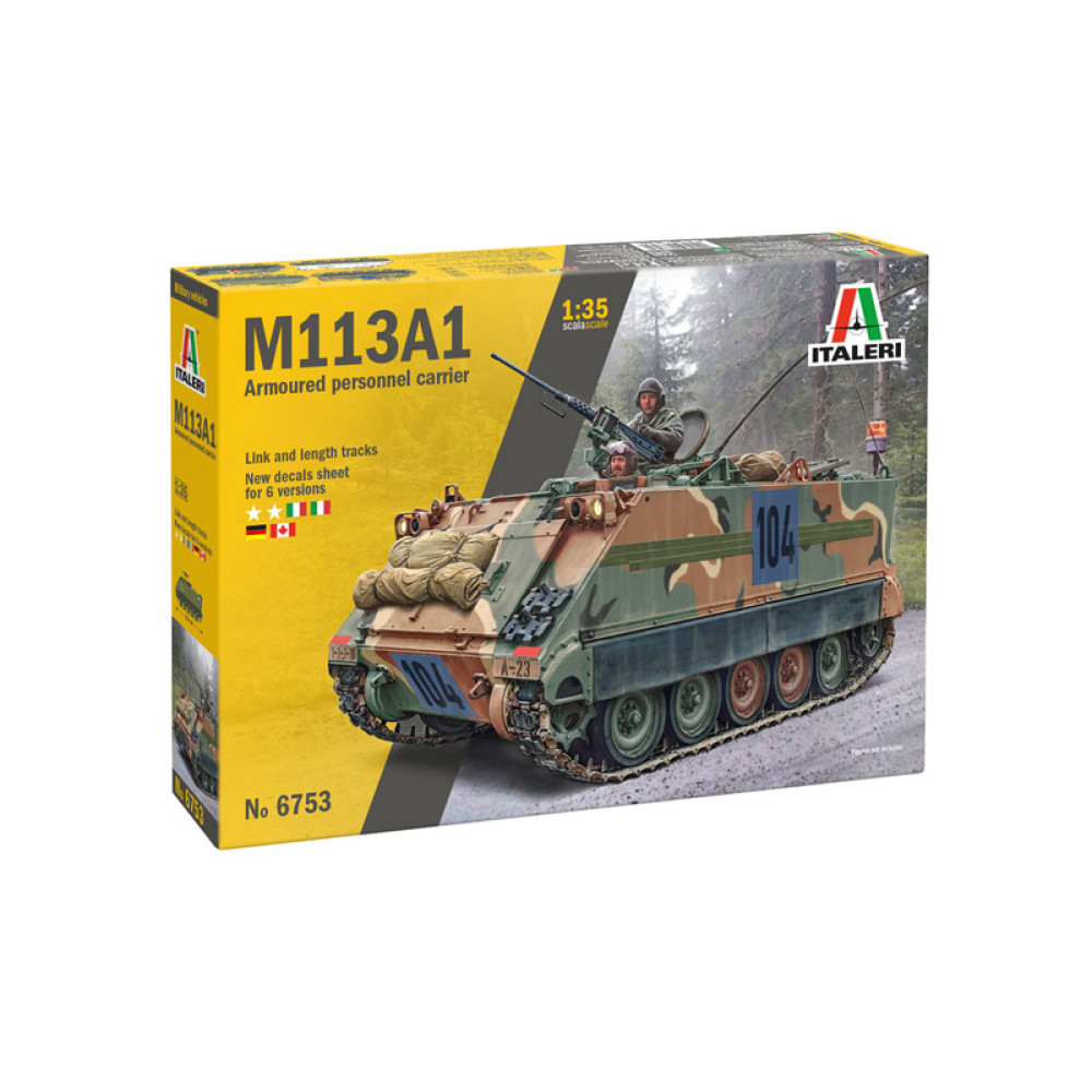 Armoured Personnel Carrier M113A1 1/35 Italeri 6753