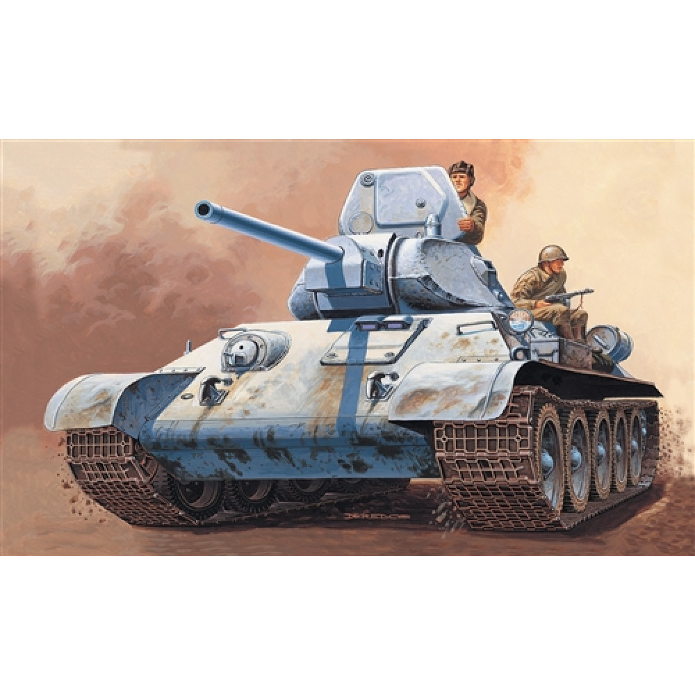 Танк T 34/76 M42 1/72 Italeri  7008