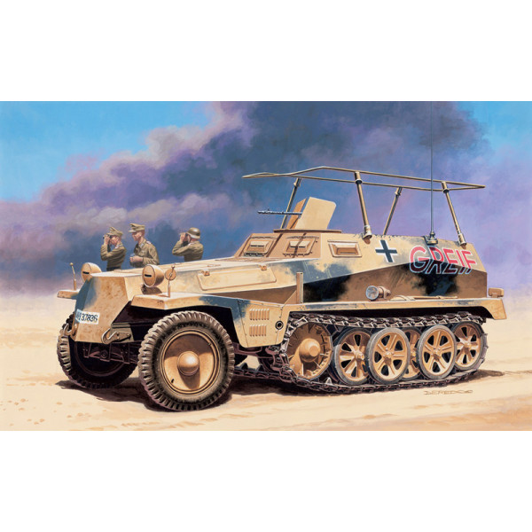 Збірна модель Sd. Kfz. 250/3 1/72 Italeri  7034