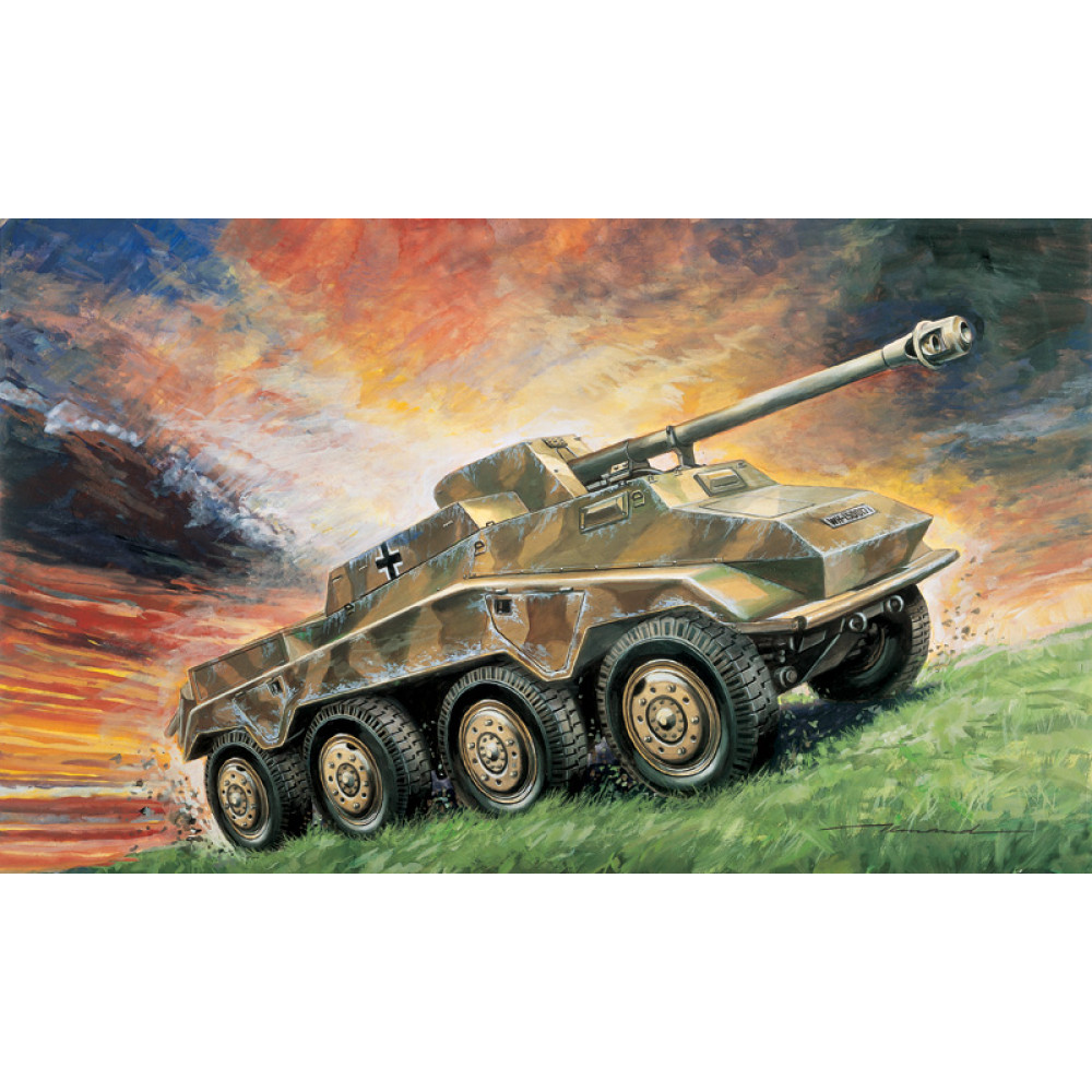 Бронеавтомобіль Sd.Kfz.234 / 4 1/72 Italeri 7047