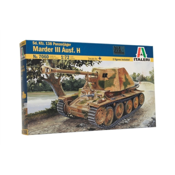 САУ Marder III Ausf.H 1/72 Italeri  7060