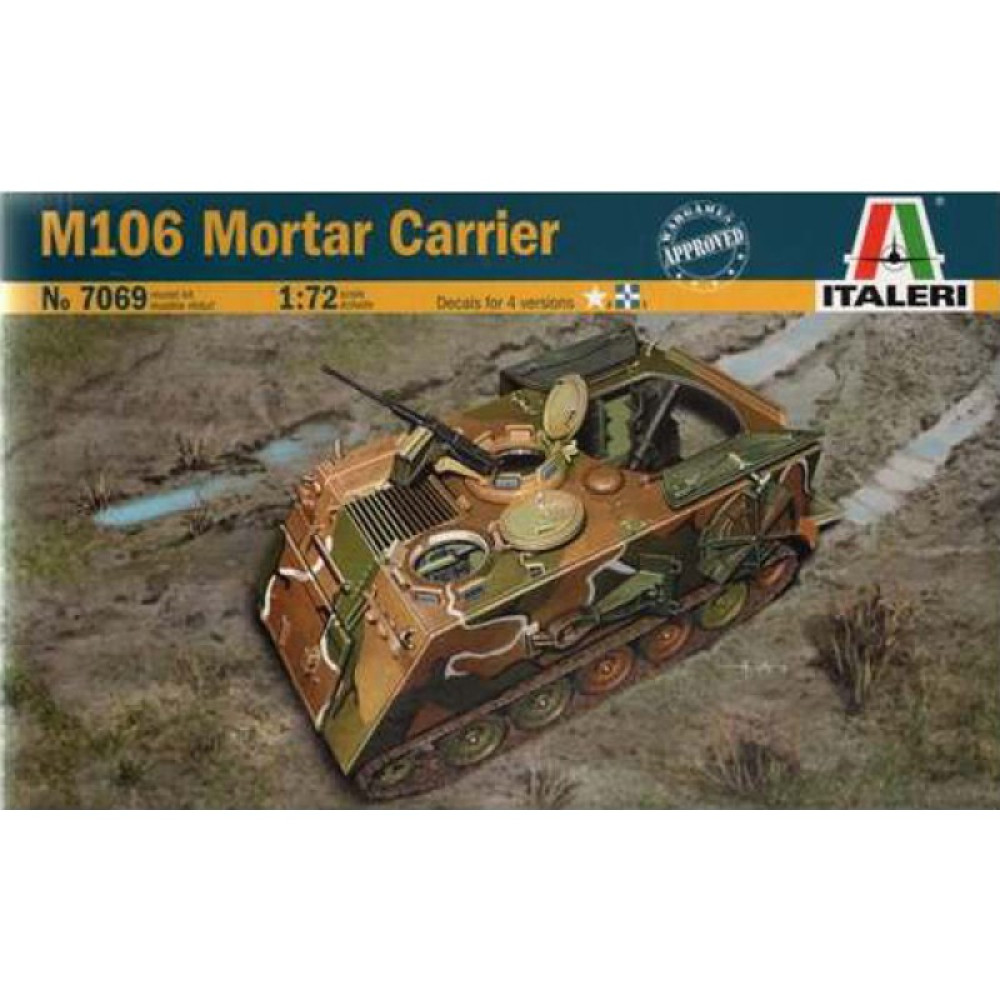 Танк M106 Mortar Carrier 1/72 Italeri  7069