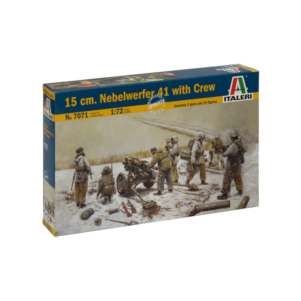 15 cm Nebelwerfer 41 with Crew 1/72 Italeri  7071