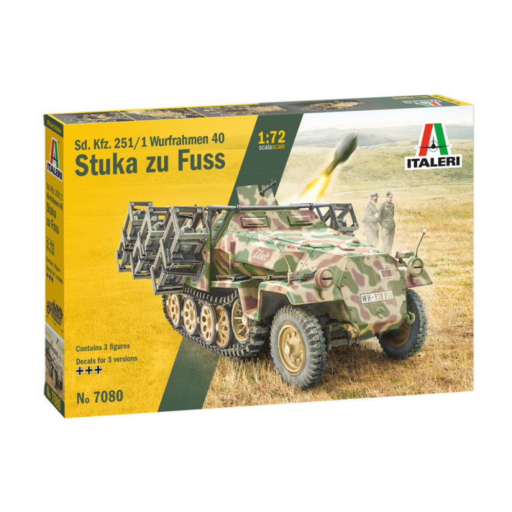 Sd. Kfz. 251/1 Wurfrahmen Stuka zu Fuss 1/72 Italeri  7080