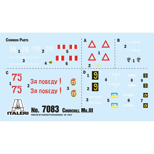 Churchill Mk. III 1/72 Italeri 7083