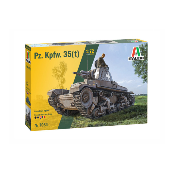Збірна модель Танк Pz. Kpfw. 35(t) 1/72 Italeri  7084