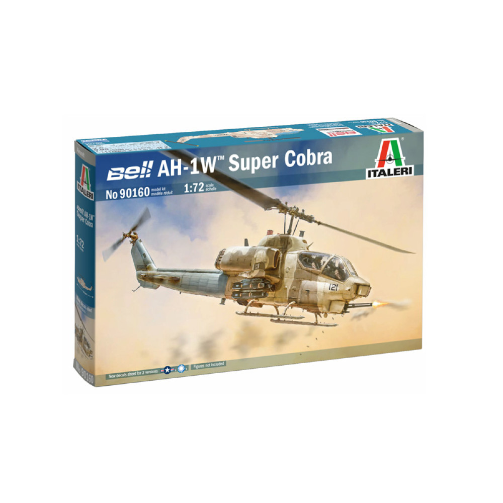 Збірна модель гелікоптера AH-1W Super Cobra  1/72 Italeri 90160