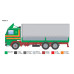 Scania 142H 6x2 Canvas 1/24  Italeri 90762