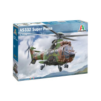 Збірна модель гелікоптера AS332 Super Puma 1/72 Italeri 91096 Збірна модель гелікоптера AS332 Super Puma 1/72 Italeri 91096