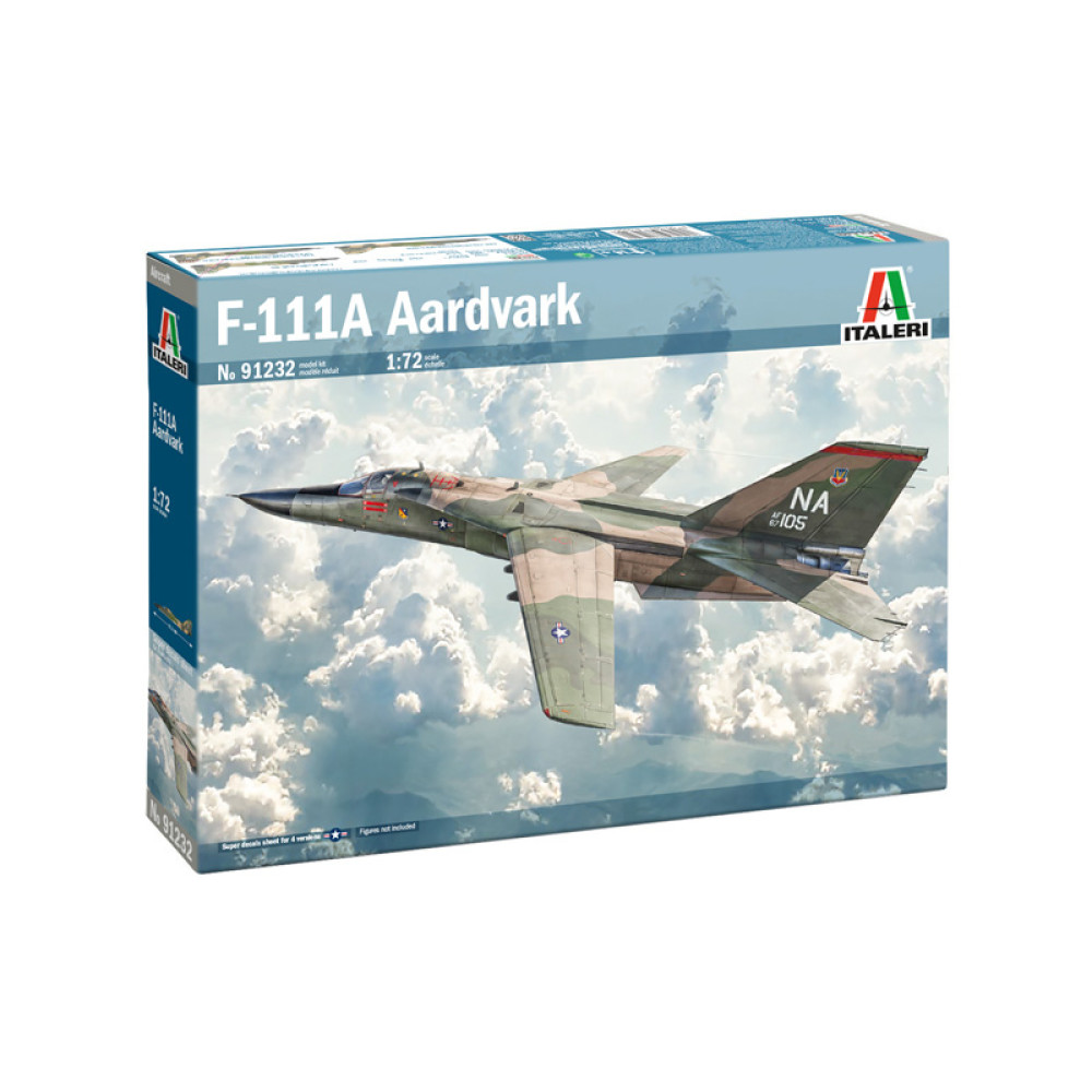 F-111A Aardvark тактичний бомбардувальник  1/72 Italeri 91232