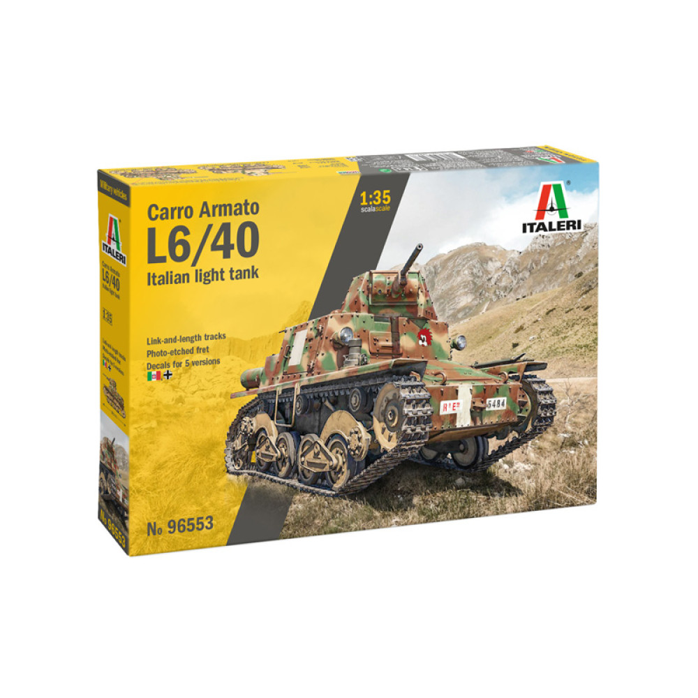 Танк  Carro Armato L6 / 40 1/35 Italeri  96553
