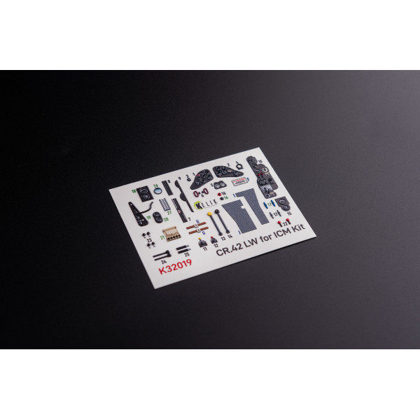CR.42 LW  3D decal  INTERIOR for ICM 1/32 Kelik K32019
