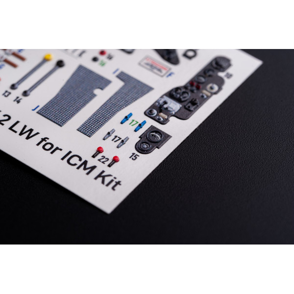 CR.42 LW  3D decal  INTERIOR for ICM 1/32 Kelik K32019