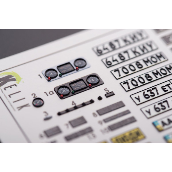 3D Decal ZiL-131 series (Universal) 1/35 Kelik K35002