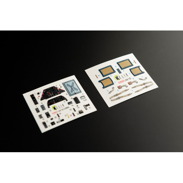 AH-1G "Cobra" interior 3D decals for ICM kit 1/35 Kelik K35021