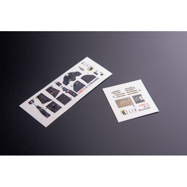 A-1J "Skyraider" interior 3D decals for Tamiya kit  1/48 Kelik K48012
