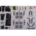 A-10C "Thunderbolt "  interior 3D decals for Academy 1/48 Kelik K48017