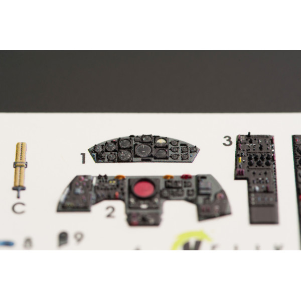 F-104G "Starfighter" ранній тип 3D Декаль Інтер'єр для Hasegawa  1/48 Kelik K48029