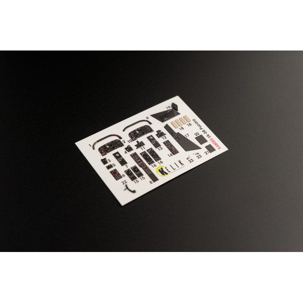 IA-58 Pucara   interior 3D decals for Kinetic kit 1/48 Kelik K48055