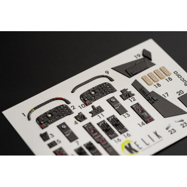 IA-58 Pucara   interior 3D decals for Kinetic kit 1/48 Kelik K48055