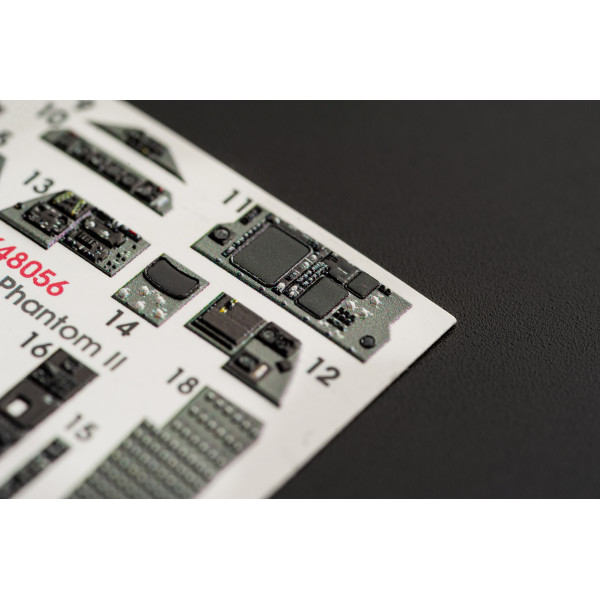 F-4G     interior 3D decals for Meng kit 1/48 Kelik K48056