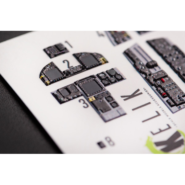 F-18C Hornet 3D Декаль Інтер'єр для Hasegawa 1/48 Kelik K48065