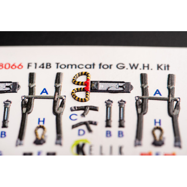 F-14B Tomcat 3D Декаль Інтер'єр для GWH 1/48 Kelik K48066