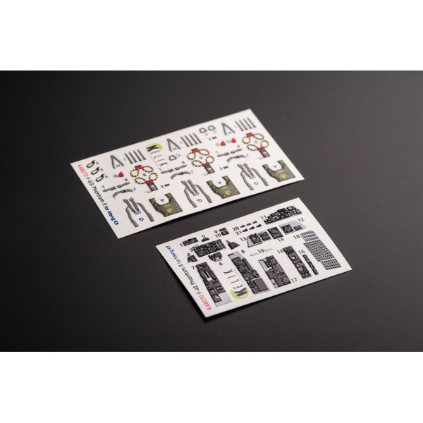 F-4E "Phantom II"    interior 3D decals for MENG 1/48 Kelik K48070