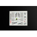 Dauphin II  SA.365F / AS.565SA  interior 3D decals for Kitty Hawk/Zimi models 1/48 Kelik K48072