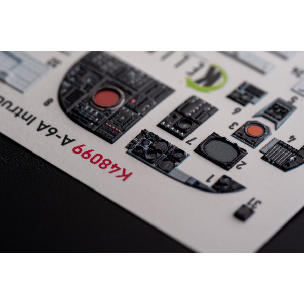 A-6A Intruder interior 3D decals for HobbyBoss kit 1/48 Kelik K48099