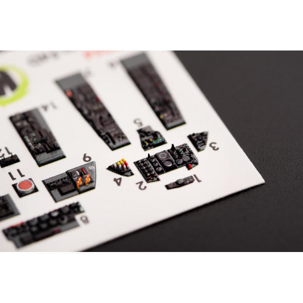 F-4D "Phantom II" interior 3D decals for Fine Molds kit 1/72 Kelik K72014