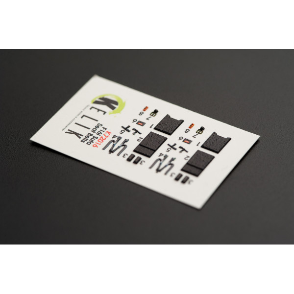 F-16I Sufa interior 3D decals for Kinetic kit 1/72 Kelik K72016