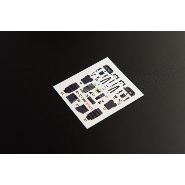 AH-1Z VIPER  interior 3D decals for  Dream Model kit 1/72 Kelik K72025