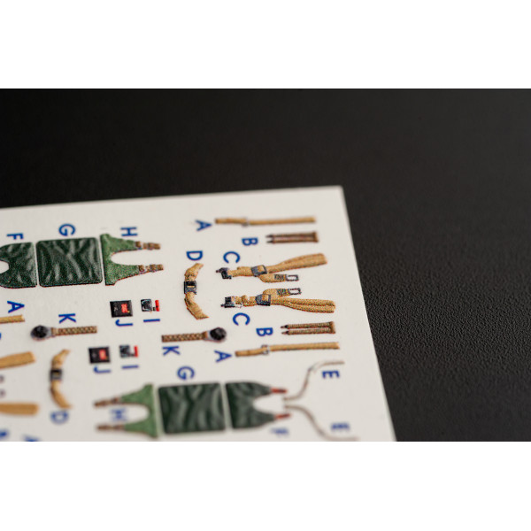 Blackburn Buccaneer S.2C   interior 3D decals for Airfix   1/72 Kelik K72044