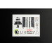 МіГ-21 Ф-13   3D Декаль Інтер'єр для Revell 1/72 Kelik K72059