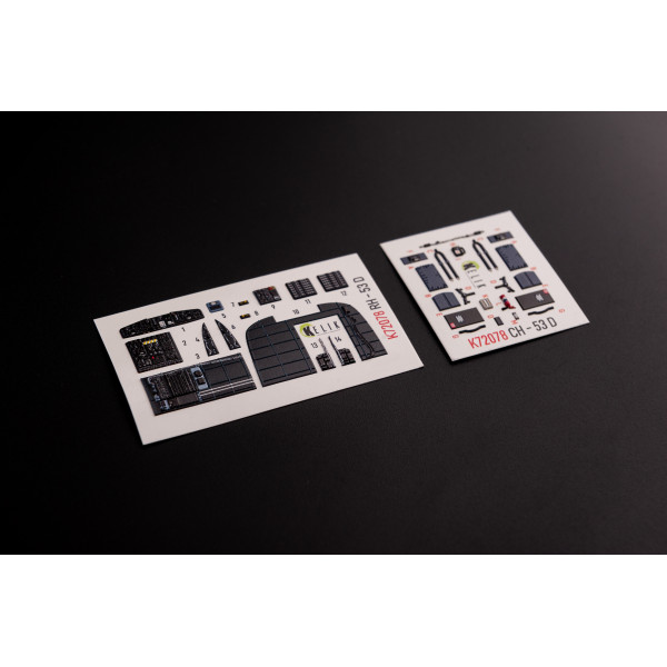 CH-53D Sea Stallion   interior 3D decals for Fujimi/Academy 1/72 Kelik K72078