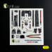 F-86D - 3D Декаль ІНТЕР'ЄР для комплекту Kitty Hawk/Zimi models 1/32 Kelik K32013